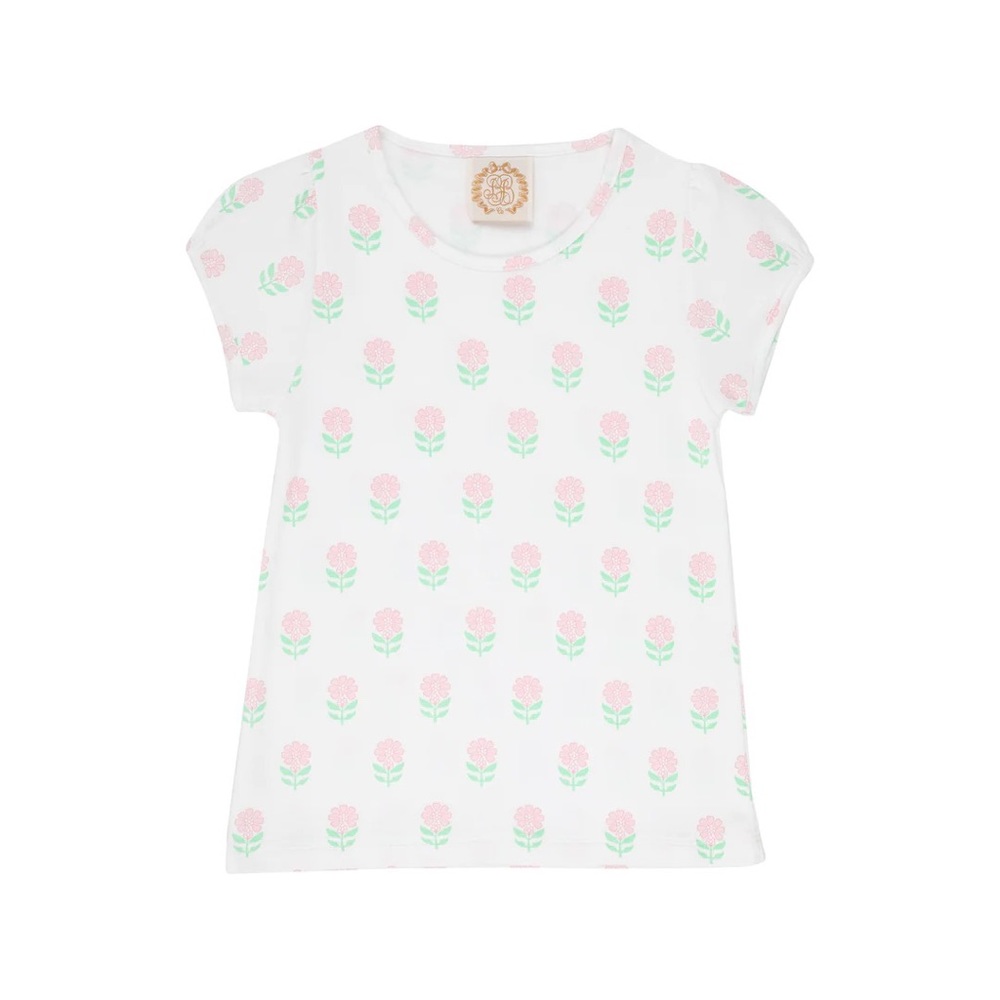 💙5/$25💙The Beaufort Bonnet Company Penny’s Play Shirt Flowers NWT - Picture 2 of 5